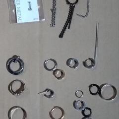 更に値下げ🌃ネックレス　ブレスレット　指輪　ピアス　アクセサリーまとめてセットの画像