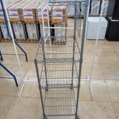★ジモティ割あり★  スチールラック グレー H129.5×D3...