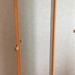 本日受け取り無料！鏡＆荷物かけ、3段ラック