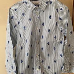 130 男の子　H&M　シャツ　未着用