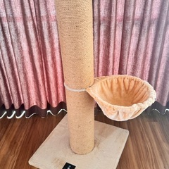 【無料】【極美品】キャットタワー　爪研ぎ　猫　おもちゃ