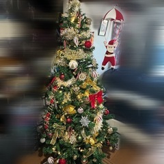 クリスマスツリー　と　オーナメント　セット