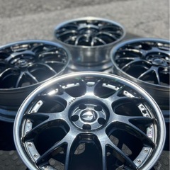 work AIMGAIN GⅡM 18インチ4本7.5J+45 5穴PCD100の画像