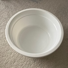 たらい　白