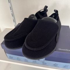 【未使用】らくらく　シューズ　ブラック　25.5cm