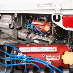 スバル赤帽サンバー自社生産パネルバン後期型5MT･事故歴無し･1...