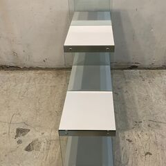 🔷🔶期間限定・特別価格🔶🔷Francfranc フランフラン ガラスキャビネット ステップシェルフ 中古収納家具の画像