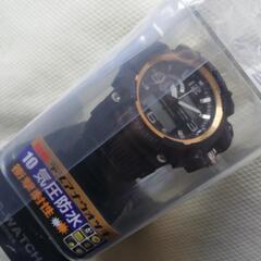 デジアナウォッチ 10気圧防水【新品】