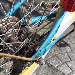 〈最終値下〉【現状渡し・中古(5月13日まで)】自転車 補助輪取付可 子供用 キッズ 20インチの画像