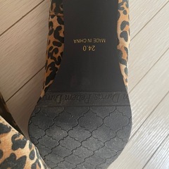 美品　パンプス　24cm ヒール9cmの画像