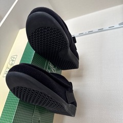 【未使用】快歩主義 高齢者向け シューズ 軽量 ブラック　25.5cm　の画像