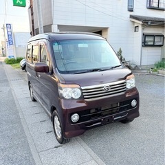ダイハツアトレーワゴン　6万KM カスタムターボ　RS 　キーレ...