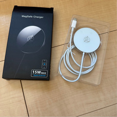 ⚡【新品未使用】MagSafe対応15Wワイヤレス充電器 マグネ...