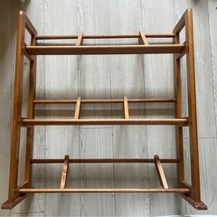 木製シューズラック