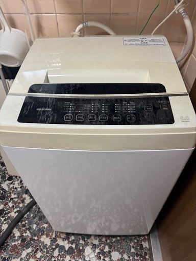 アイリスオオヤマ洗濯機6kg