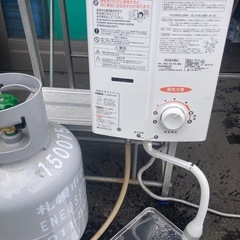 リンナイ　瞬間湯沸かし器　LPガス　プロパンガス　動作確認済み