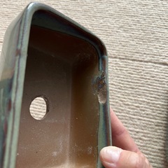 同時購入0円　盆栽鉢　２つの画像