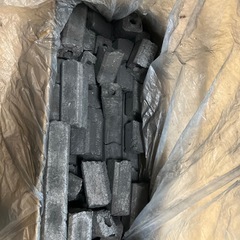 備長炭 10kg弱　ヤシガラ炭付　　　　の画像