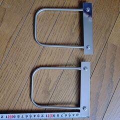 軽トラ用ステンのプレートとＵ字金具新品