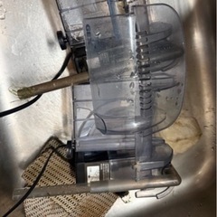 エーハイム２機とサブフィルターと外部濾過２機　濾過器　水槽　アクアリウムの画像