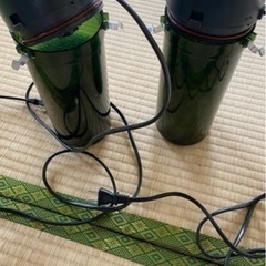 エーハイム２機とサブフィルターと外部濾過２機　濾過器　水槽　アクアリウムの画像