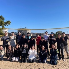 燃えるビーチ🏖️バレー🏐