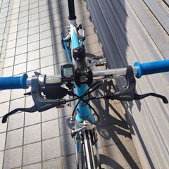 GIANT クロスバイク カーボンフォーク サイクルコンピュータ付の画像