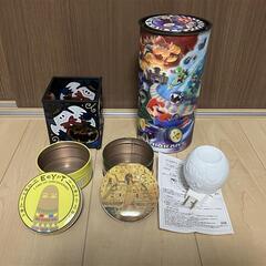 空き缶まとめ USJ マリオカート缶 風月堂 古代エジプト展缶 ...