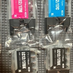 ブラザー互換インクカートリッジ　LC12/17BKなど訳ありの画像