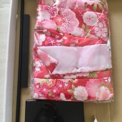 被布着　初節句　女の子　スタンド付き　箱付きの画像
