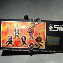 ㉔歴代仮面ライダーフィギュアキーホルダー1全5種セットの画像