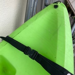 【売切れ】カヤック2〜3人乗り（パドル、背もたれ、ライフジャケット）の画像