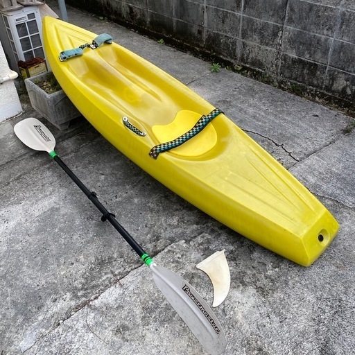 【売り切れ 】　
おまけ カヤック？ ボード？ シットオンタイプ フィン付