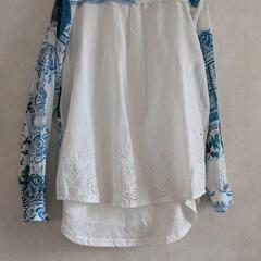 【新品同様】インナーとブラウスセット　Ｍ〜Lサイズ（大きめ）の画像