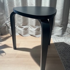IKEA イケア KYREL シルレ スツール 椅子 ブラック 黒
