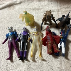ウルトラマン　ソフビセットの画像