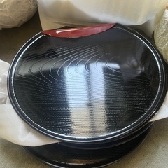 未使用品　箱付きYUMI KATSURA お箸と皿5個入りセットの画像