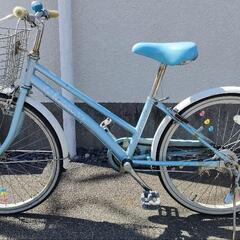子供用自転車　22インチ　サビ傷あり　引取り限定