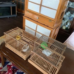 鳥籠　レトロ　障子開け閉めOK 
