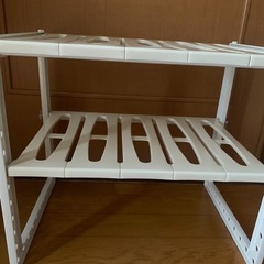 【今週100円】【中古】「ニトリ製⭐︎洗面所下の棚or キッチン棚下etc」の画像