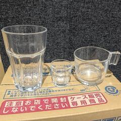 イケア　ガラスコップ　ショットグラス　マグカップ　コーヒーカップ...
