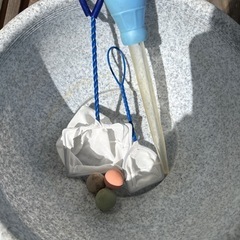 メダカ鉢　プラスチック製の画像