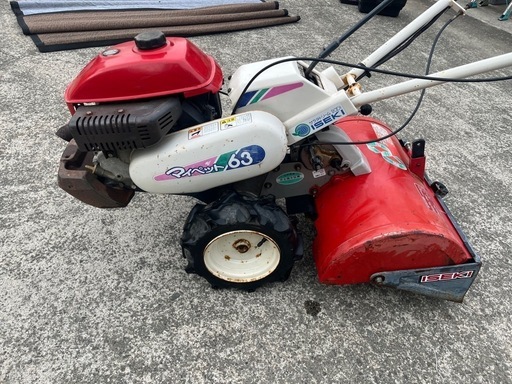 ★動作良好★イセキ iseki 管理機 耕運機 マイペット63 kcr63-hx★