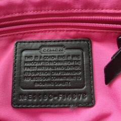 COACH ハンドバックの画像