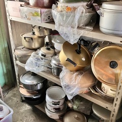 キッチン小物、鍋、フライパンなど500円