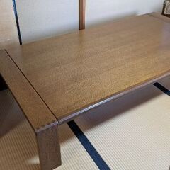 横180cm縦95cmのローテーブル（長机）