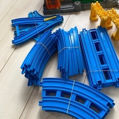 プラレールレールと色々セットの画像