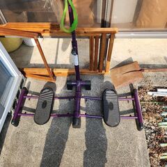 レッグマジック本体　腕の運動で使っていたをゴムのおまけ付き　の画像