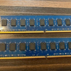 メモリー DDR3-1333 8GB（4G✕2）の画像