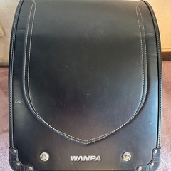 ランドセル　WANPA  黒　傷はやはりありますが　比較的きれいです
